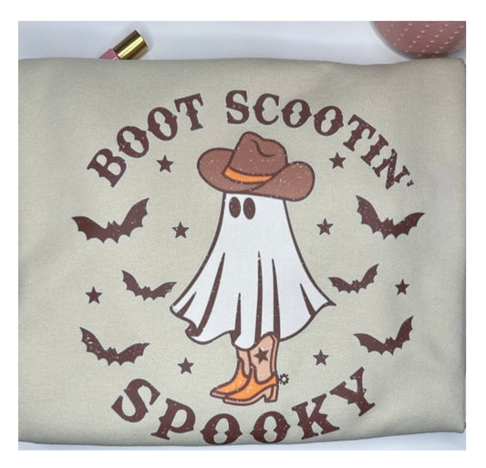 Boot Scootin’ Spooky Crewneck